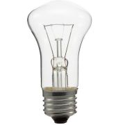 Лампа накаливания, грибок (форма колбы), 95 Вт, E27, Лисма