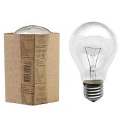 Лампа накаливания, груша (A50-A65), 60 Вт, E27, в гофре /Лисма