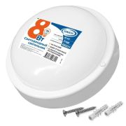 Светильник светодиодный (круг) ЖКХ IONICH ILED-SMD2835-СПП-8-650-230-6.5-IP65-R, 8Вт, 6500К IP65