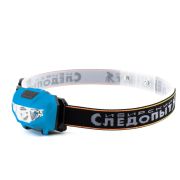 Фонарь налобный «СИБИРСКИЙ СЛЕДОПЫТ-Кварк», 1 COB + 2 LED, 3хААА/240/