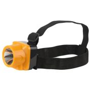 Фонарь налобный Трофи TG1, аккум. 4V 500mAh, 1 светодиод, 50м, ЗУ, 220V, оранж.