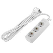 Электроудлинитель 3гн 1.5м ПВС 3*0,75мм², с заземлением, Эра, UX-3e-1,5