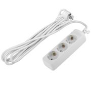 Электроудлинитель 3гн 5.0м ПВС 3*0,75мм², с заземлением, Эра, UX-3e-5.0m