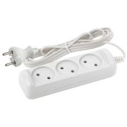 Электроудлинитель 3гн 5.0м ШВВП 2*0,75мм², без заземления, Эра, UX-3-5