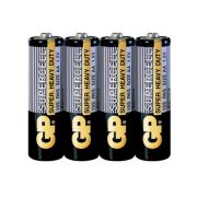 Батарейка GP Super R06 SP-4 чёрные AA
