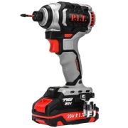 Винтоверт аккумуляторный ударный бесщеточный PIT PSD20H-170A/1 IMPACT (1*2Ач) (OnePower)