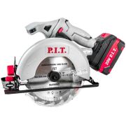 Пила циркулярная аккумуляторная PIT PKS20H-165A/1 (1 АКБ и ЗУ) (на системе OnePower)