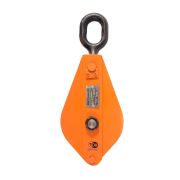 Блок монтажный однорольный с  ушком TOR H K1 2т с откидной щекой (G)