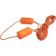 Спасательный конец Александрова (поплавки обшиты тканью), линь 18 м.