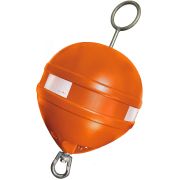 БУЙ ПЛАСТИКОВЫЙ СВМ (Светоотражающий) d40х45см (36л) с оцинкованным штоком и вертлюгом