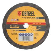 Круг отрезной по металлу, 355 х 3,2 х 25,4 мм, A30TBF// Denzel
