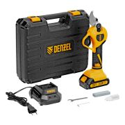 Секатор аккумуляторный, бесщет., CP-30BL, Li-Ion, 20 В, лезвия SK5 // Denzel