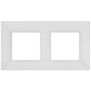 Рамка 2-м Elegance 14-5002-01М для розеток и выключателей матов. бел. Эра Б0065814