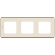 Рамка 3-м Inspiria сл. кость IEK 673951
