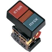 Кнопка PPBB-30N «Пуск-Стоп» d30мм 1з+1р 240В неон IEK BBD21-PPBB-K51