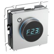 Термостат электронный с индик. BRITE СП IP20 ТС10-1-БрА механизм алюм. IEK BR-RT11-K47