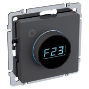 Термостат электронный с индик. BRITE СП IP20 ТС10-1-БрГ механизм графит IEK BR-RT11-K53