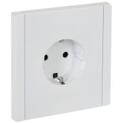 Розетка СП FORTE&PIANO FP216 16А с заземл. без защ. шторок винт. крепл. бел. IEK FP-R11-16-K01