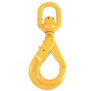 Крюк самозакрывающийся с вертлюгом TOR 8,0т (S)