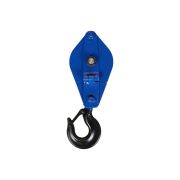 Блок монтажный однорольный с  крюком TOR HQG(L) K1-1,0 т с откидной щекой (S)