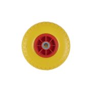 Колесо литое полиуретановое 260 мм PU 1805 с пластиковым ободом (20 мм шариковый подишпник)