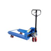 Тележка гидравлическая для рулонов 2500 кг 1150х1150 мм полиуретановые колеса TOR ZT