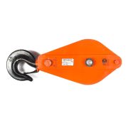 Блок монтажный однорольный с  крюком TOR HQG(L) K1-5,0 т с откидной щекой (G)