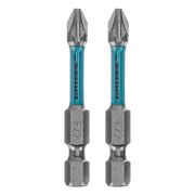 Бита торсионная PZ2 x 50 мм, для ударных шуруповертов, 2 шт. Gross