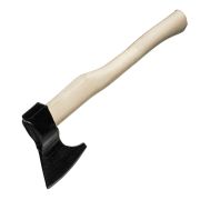 Топор кованый, в сборе, 700/950 г, деревянное топорище, 400 мм, таежный «Олень»