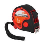 Рулетка Status 3 fixations,3 м х 16 мм,двухкомпонентный корпус,3 фиксации ленты Matrix