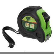 Рулетка Графит,обрезиненный корпус,амортизатор,7,5 м х 25 мм Сибртех