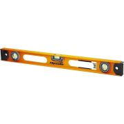 Уровень алюминиевый «Рельс», 1000 мм, 3 глазка (1 поворотный) Sparta