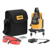 Лазерный уровень LX3, 10 м, ± 0,3 мм/1 м, 635 нм, 4 вертикальных, 1 горизонтальная плоскости, резьба 5/8