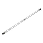 Уровень алюминиевый «Рельс», 1800 мм, 3 глазка (1 поворотный) Matrix