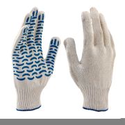 Перчатки х/б, ПВХ покрытие, «Волна», 10 класс