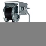 Лебедка шестеренчатая, тяга 0.8 т, ленточная Matrix