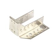 Опора бруса раскрытая, 2 мм, OBR R-50 х 140 х 76 мм, цинк Сибртех