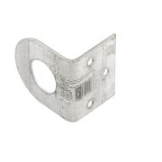 Проушина угловая, 2 мм, 90 х 52 мм, цинк Сибртех