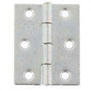 Петля карточная, 50 х 40 мм, цинк, 4 шт, (Металлист)