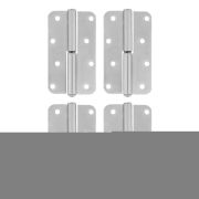 Петля накладная ПН1-110 левая, цинк, 4 шт, (Металлист)