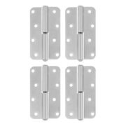 Петля накладная ПН1-110 правая, цинк, 4 шт, (Металлист)