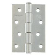 Петля накладная ПН5-100, цинк, 4 шт, (Металлист)