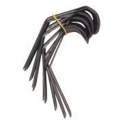 Крючок-вешалка №4, антик медь, 10 шт, (Металлист)