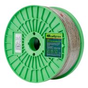 Трос металлополимерный прозрачный ПР-3.0, толщина 3.0 мм, катушка 200 метров Сибртех