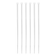 Хомуты, 200 x 3.6 мм, пластиковые, белые, 100 шт Сибртех