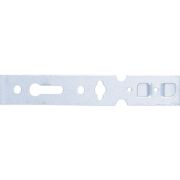 Пластина анкерная АО для оконного Профиля KBE, VEKA, 150 мм (58 c) цинк Сибртех