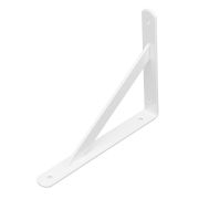 Кронштейн усиленный, 250 х 200 х 30 х 4 мм, белый Сибртех