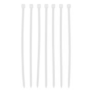 Хомуты, 100 x 2.5 мм, пластиковые, белые, 100 шт Сибртех