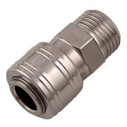 Муфта универсальная быстросъемная («мама») внешняя резьба 1/2, 1 шт, Stels