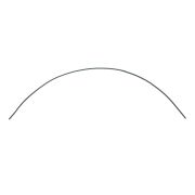 Дуга пластиковая для парника 80 х 90 см, D 12 мм, зеленая Palisad